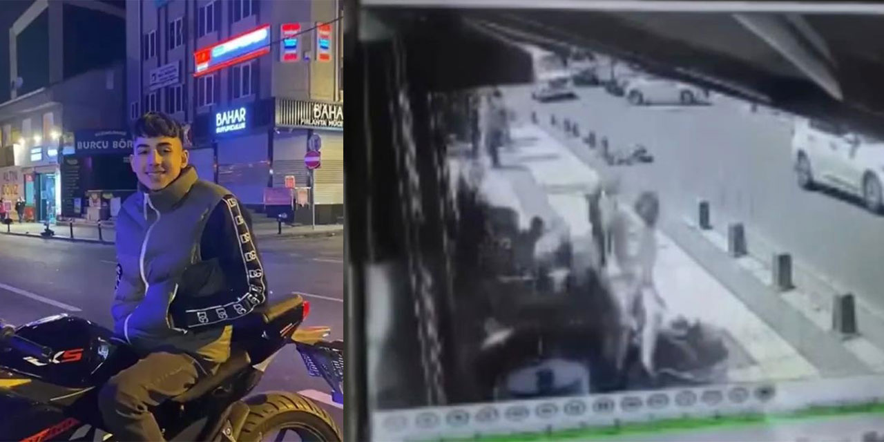 Eski Kızılay Başkanı'nın kızı motosiklete çarptı: 16 yaşındaki çocuğu hayattan koparan kaza kamerada