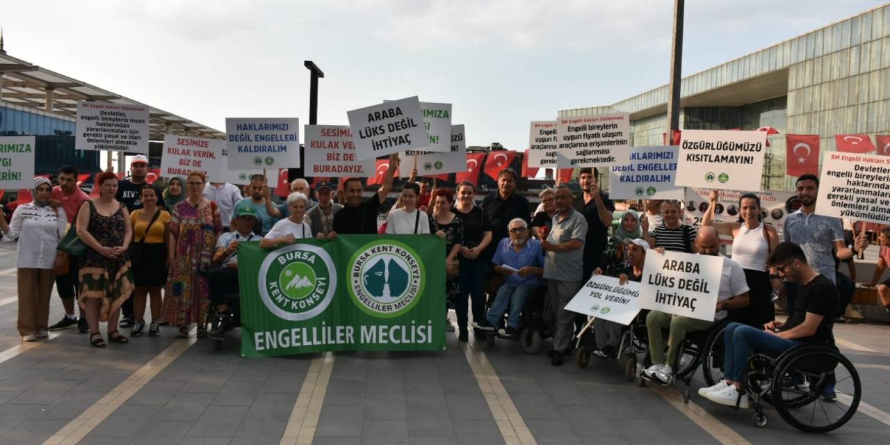 Bursa Kent Konseyi Engelliler Meclisi’nden ‘Ötv’ Çağrısı