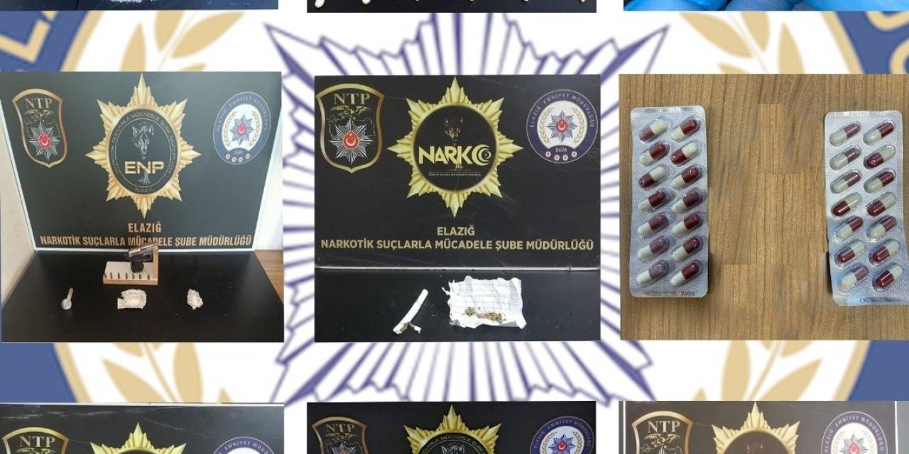 Elazığ Polisi Uyuşturucu Tacirlerine Göz Açtırmıyor