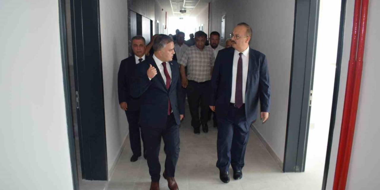 Vali Canbolat, Bozdoğan’daki Yatırımları Yerinde İnceledi