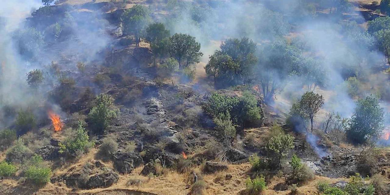 Sason’da Korkutan Yangın Kontrol Altına Alındı