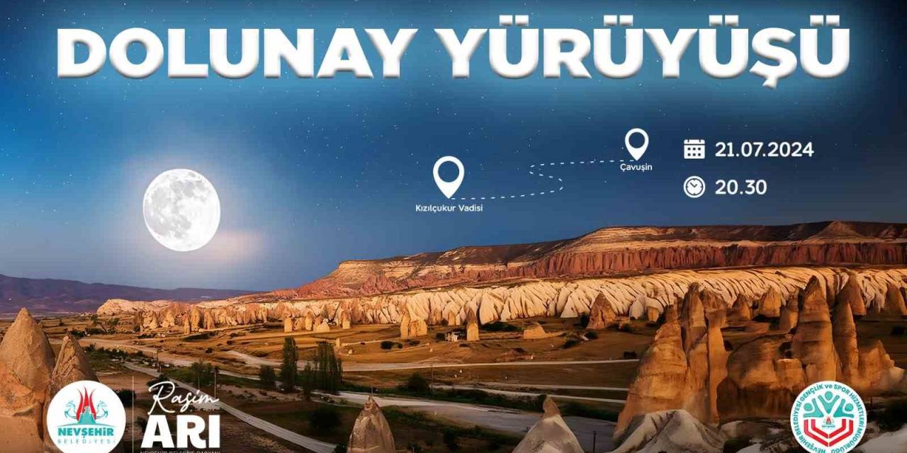 Dolunay Yürüyüşü İçin Kayıtlar Başladı