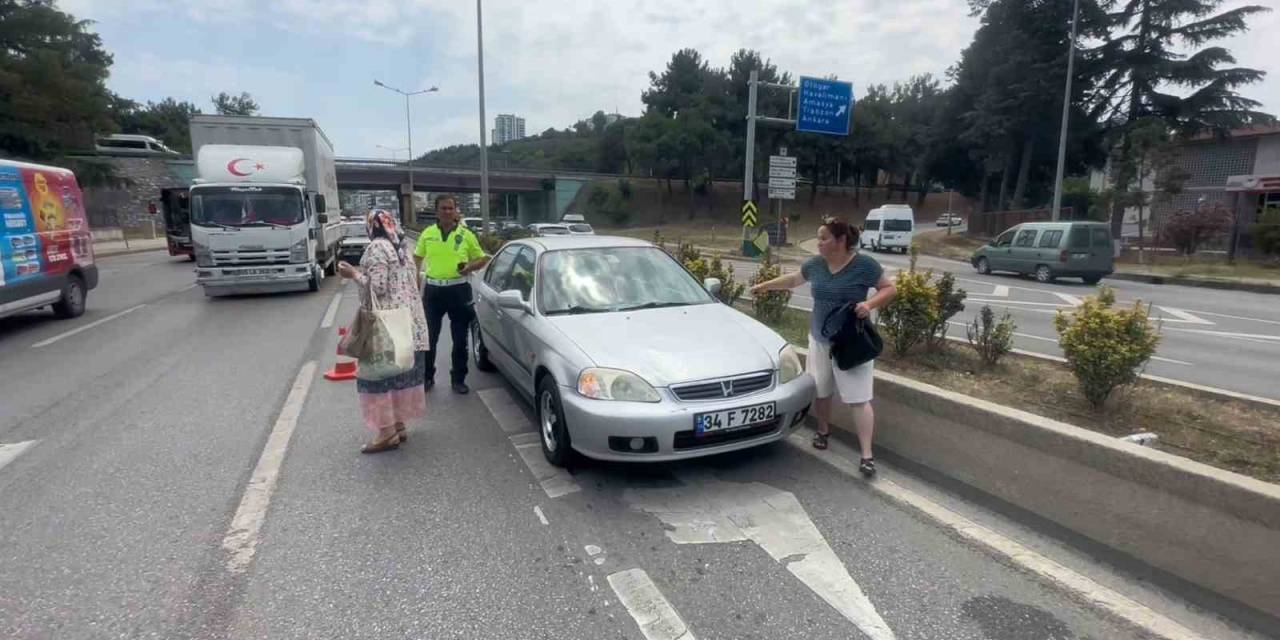 Yaya Geçidi Olmayan Yerde Kaza: 1 Ağır Yaralı