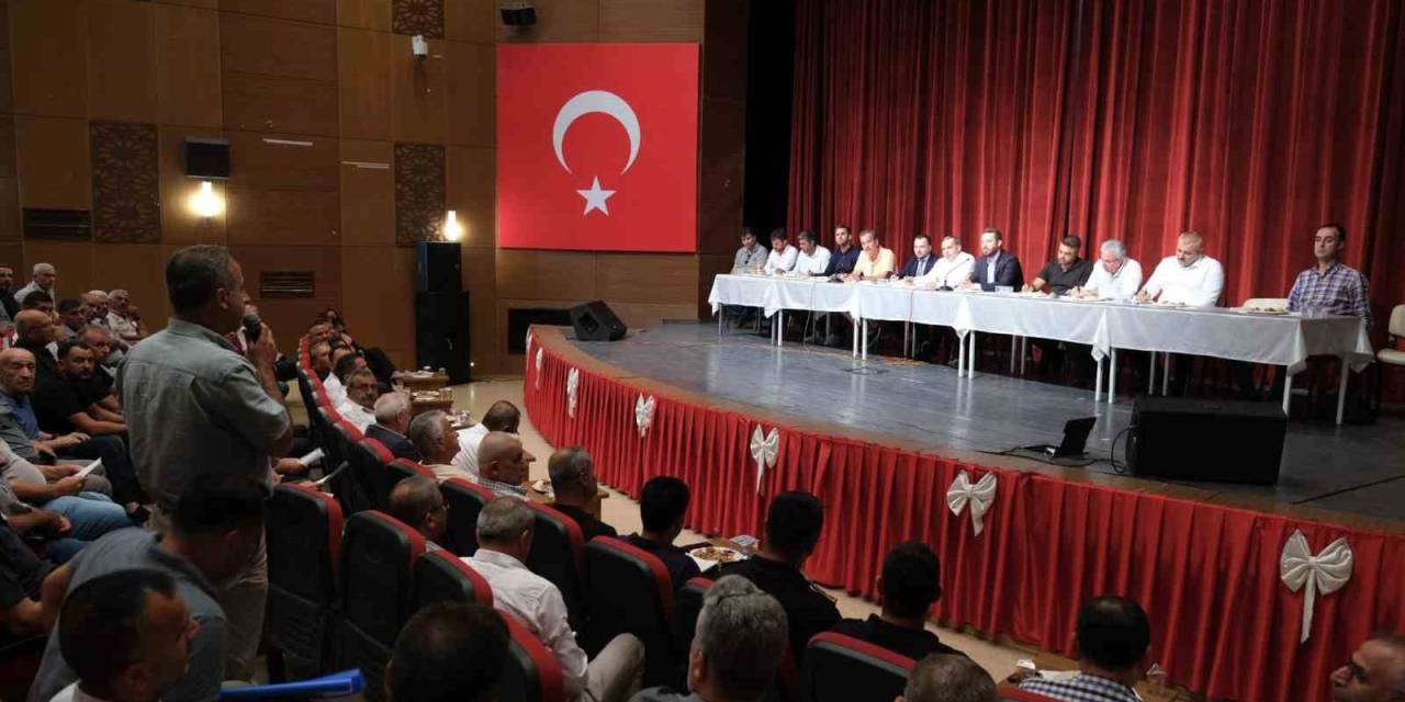 Aydar: “Ceyhan’ın 112 Mahallesine Eşit Hizmet Veriyoruz”