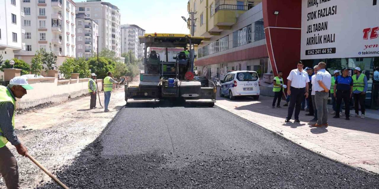 Şehitkamil’de Asfalt Seferberliği