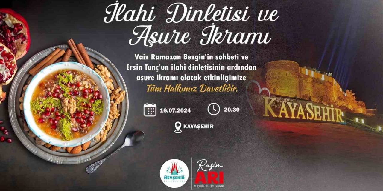 Nevşehir Kalesi’nde Aşure İkram Edilecek