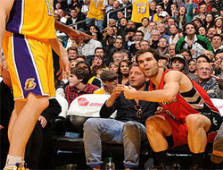 NBA maçında inanılmaz olay