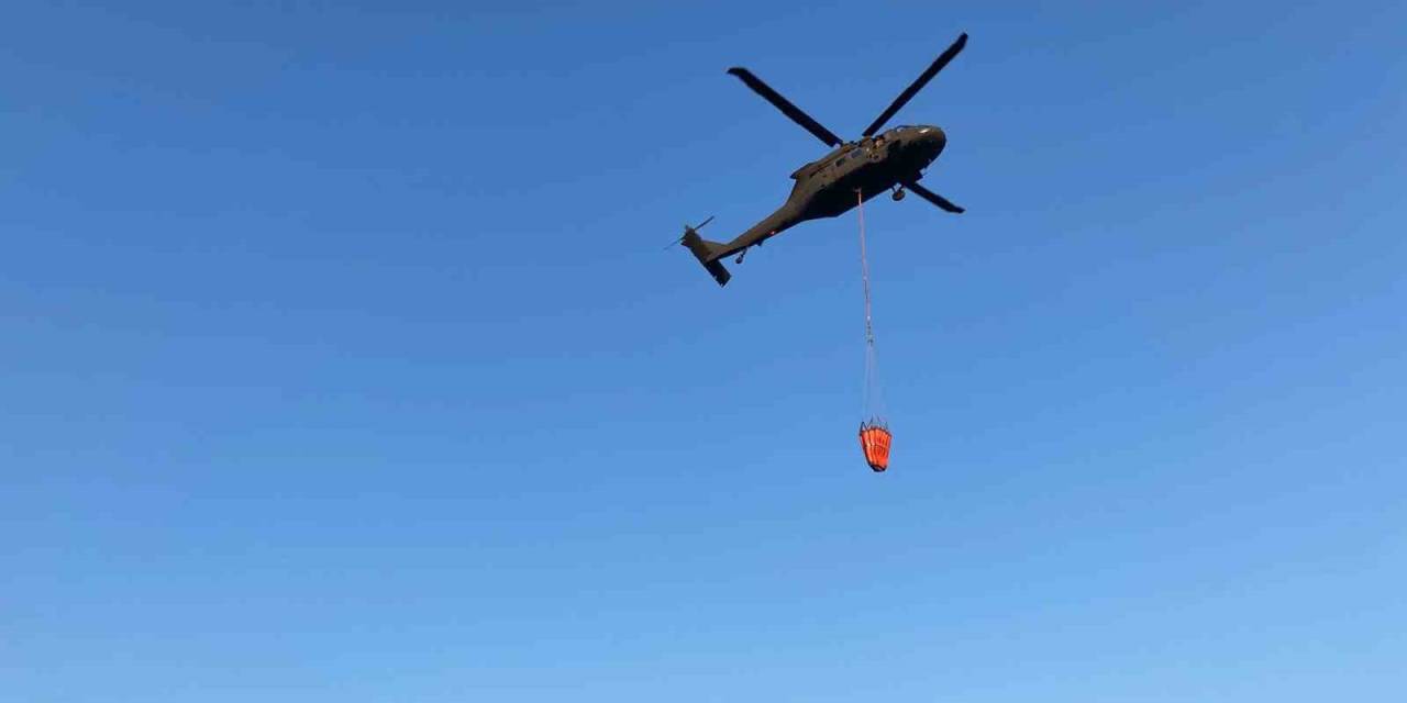 İzmir’de Orman Yangınıyla Mücadele 18’inci Saatte