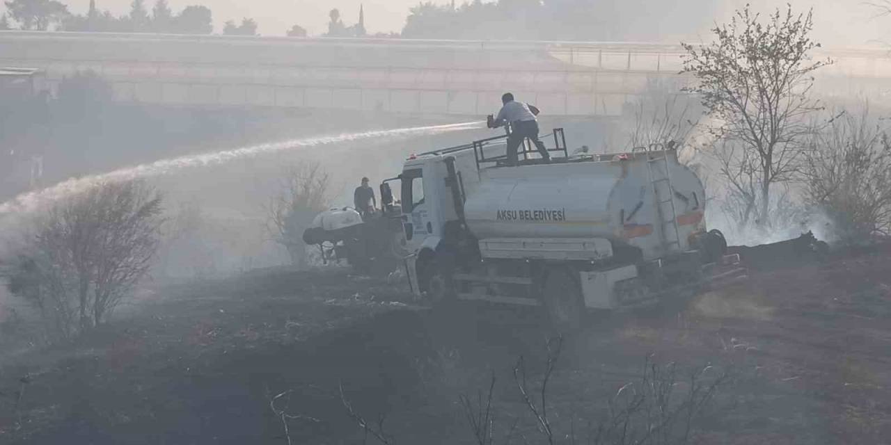 Ormanlık Alanda Çıkan Yangın Seralara Sıçradı