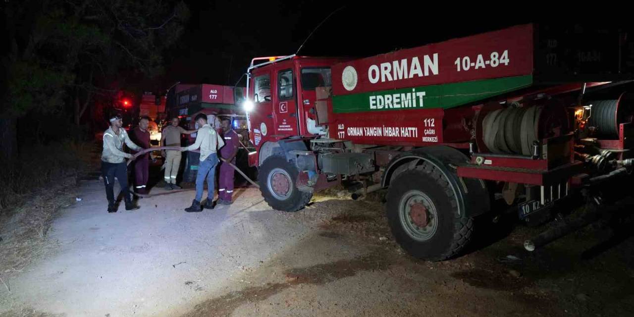 Ayvalık’taki Orman Yangını Kontrol Altına Alındı