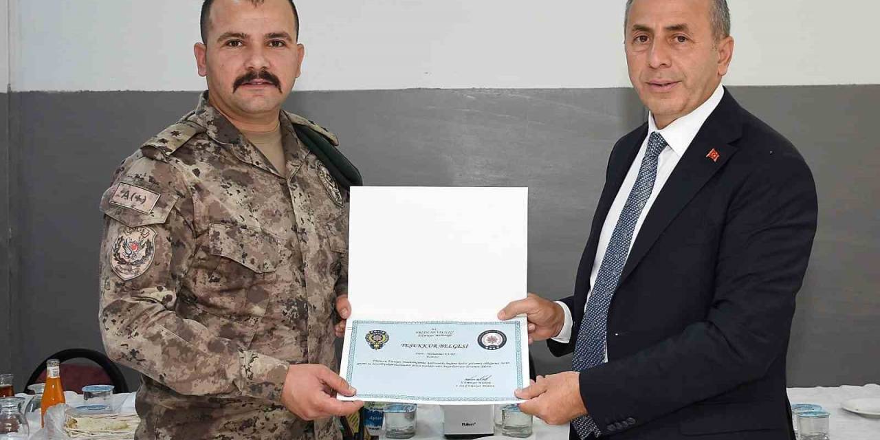 Özel Harekat Şube Müdürlüğünde Veda