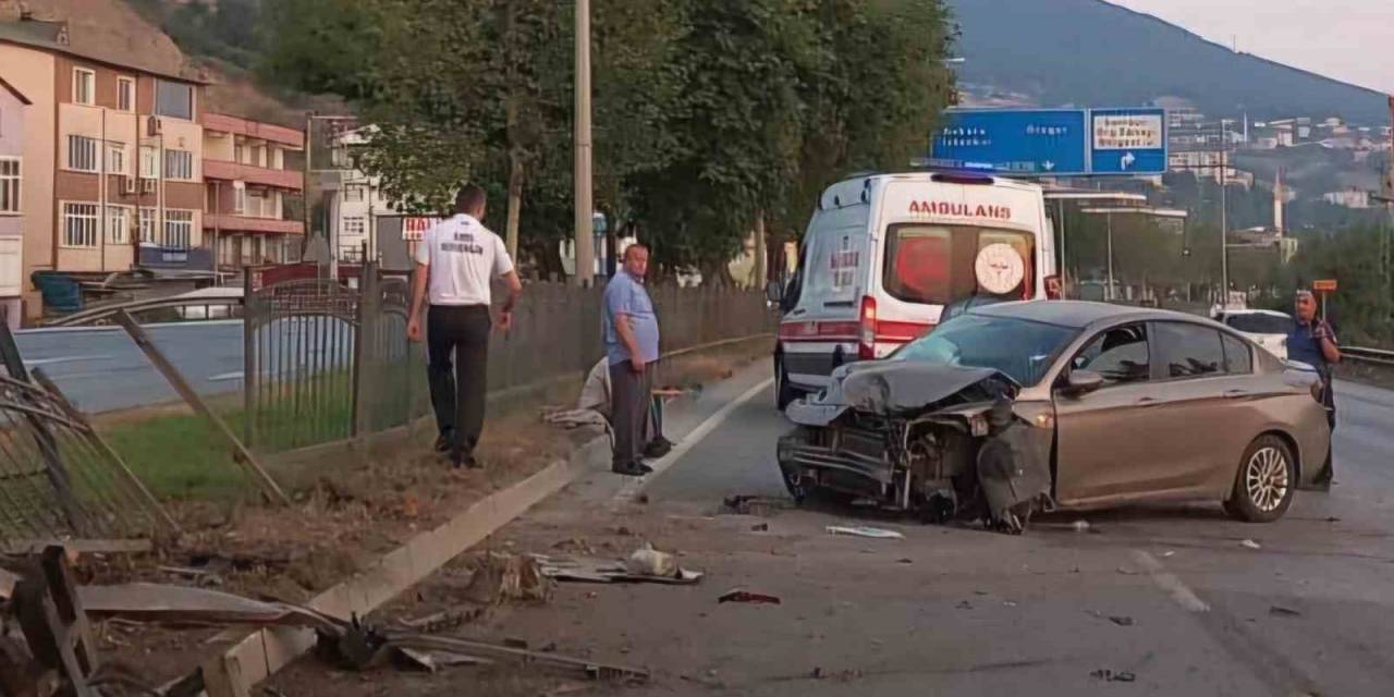 Samsun’da Trafik Kazası: 4 Yaralı