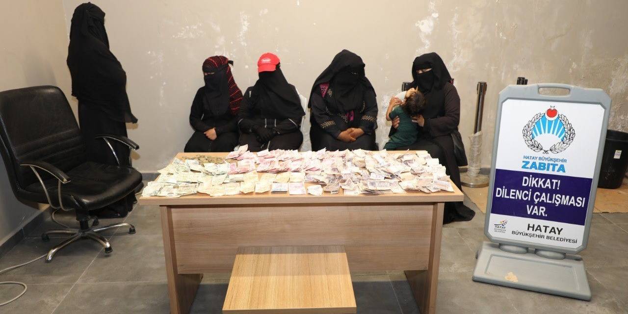 Yarım Günde 3 Bin Tl Para Toplayan Yabancı Uyruklu Dilenci Kazancıyla Hayrete Düşürdü