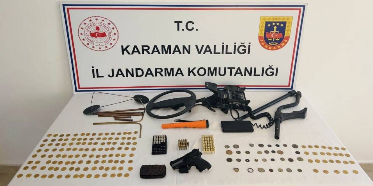 Karaman’da Tarihi Eser Operasyonu