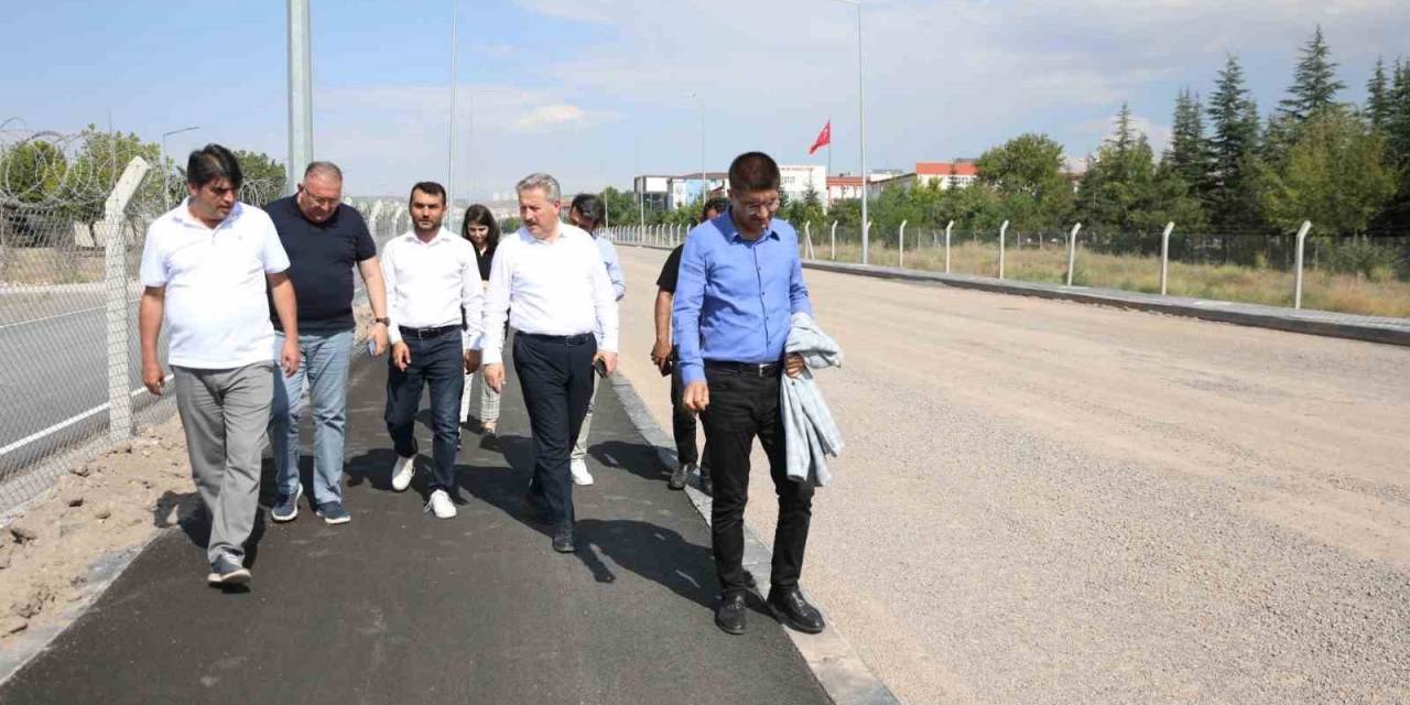 Melikgazi’den Şehrin Trafik Yükünü Alacak Yeni Yol