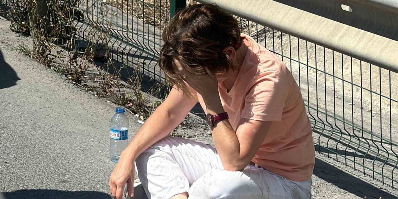 İstanbul’da Tedaviden Dönen Tansiyon Hastası Kadın Kaza Geçirince Yine Hastanelik Oldu