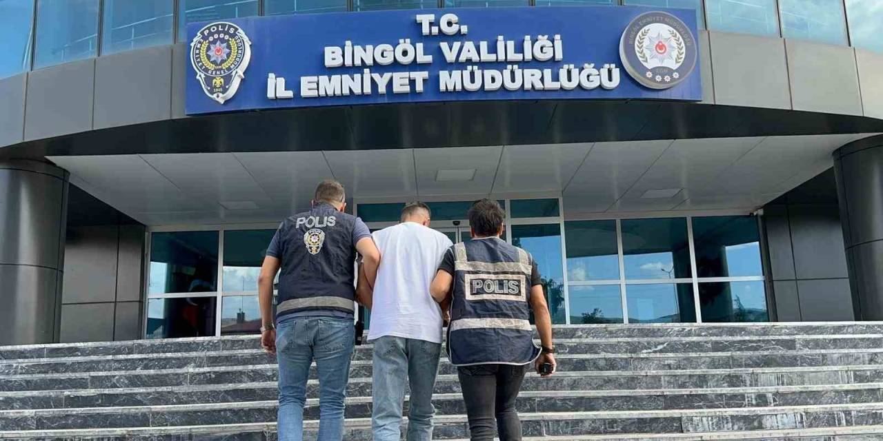 Bingöl’de Aranması Bulunan Şahıs Polis Ekiplerince Yakalandı