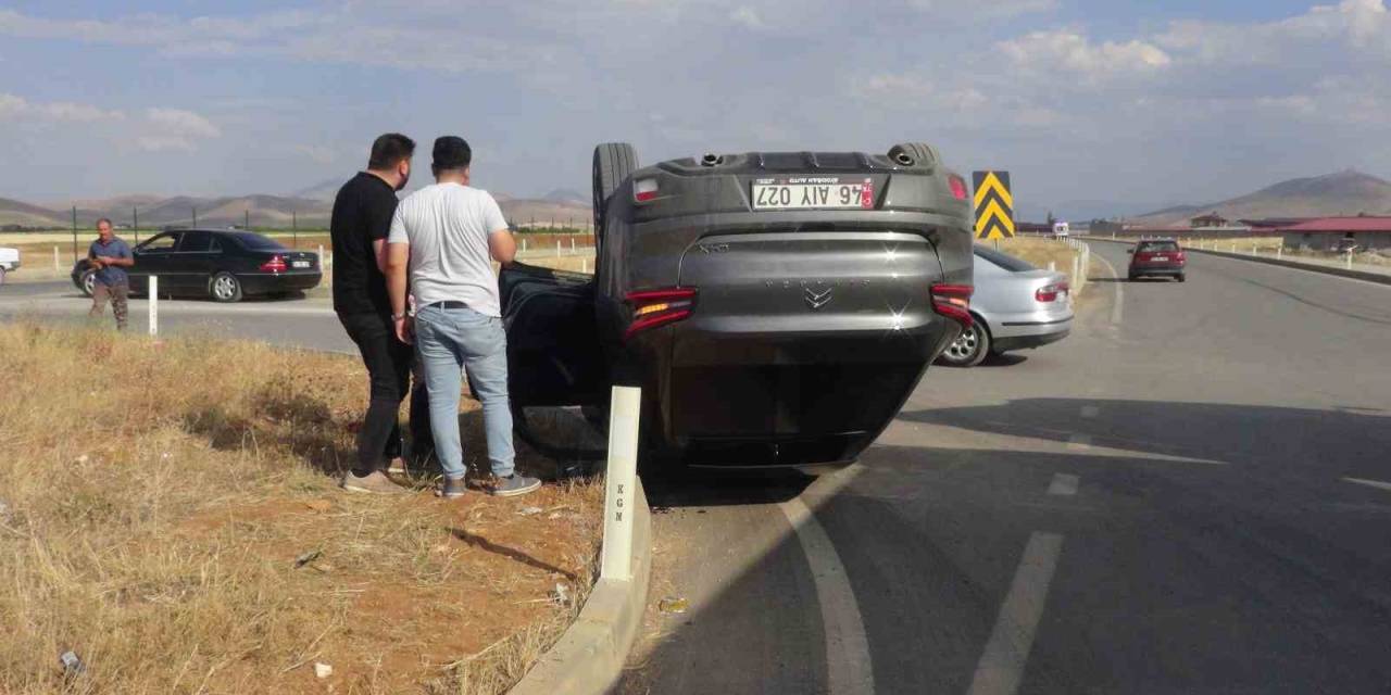 Kahramanmaraş’ta Trafik Kazası: 1 Yaralı
