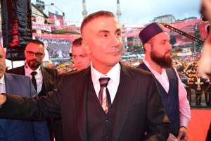 Rize'de Sedat Peker İzdihamı
