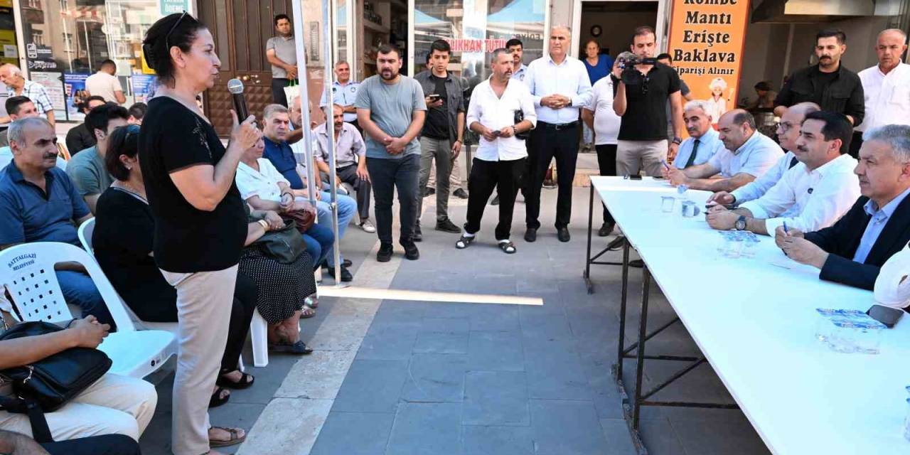 Başkan Taşkın Ve Geçit Vatandaşlarla Buluştu