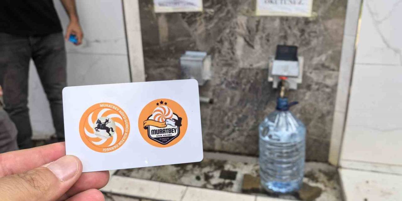 Bu Köydeki Çeşmeler Kartla Çalışıyor...