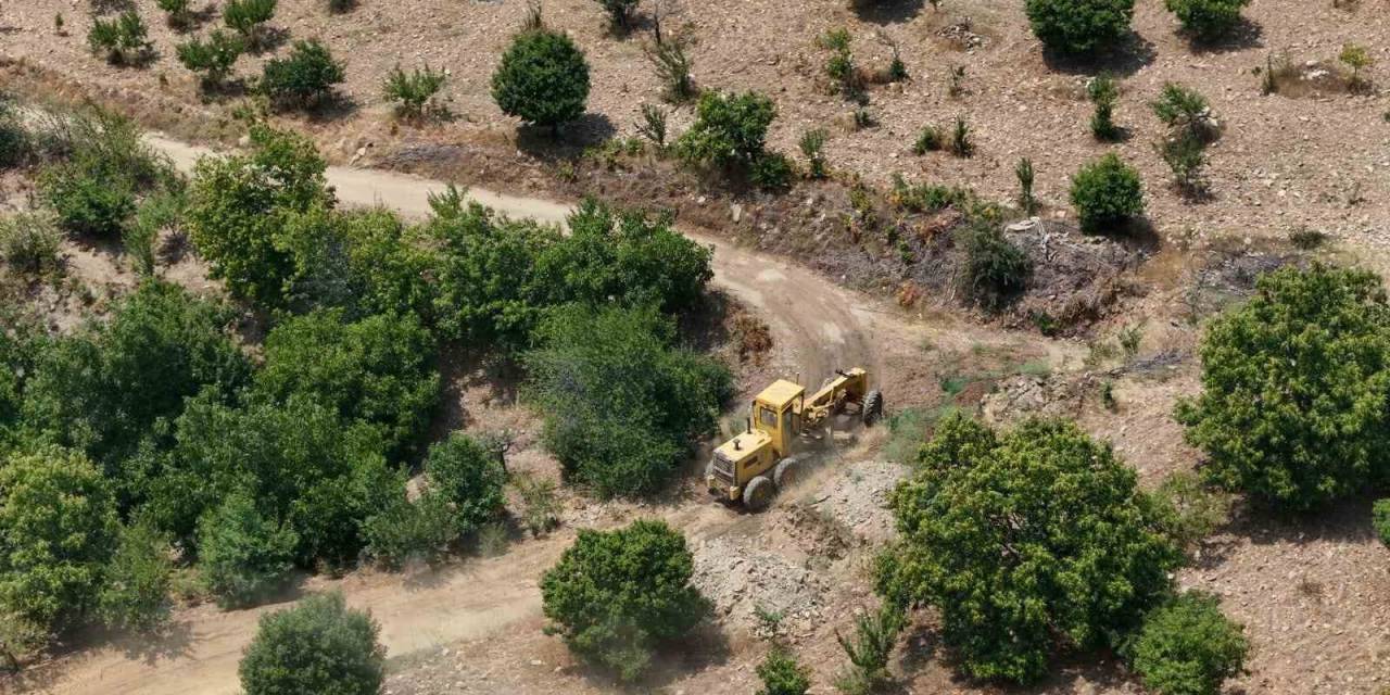 Aydın Büyükşehir Belediyesi Kırsal Mahallelerde Çalışmalarını Sürdürüyor