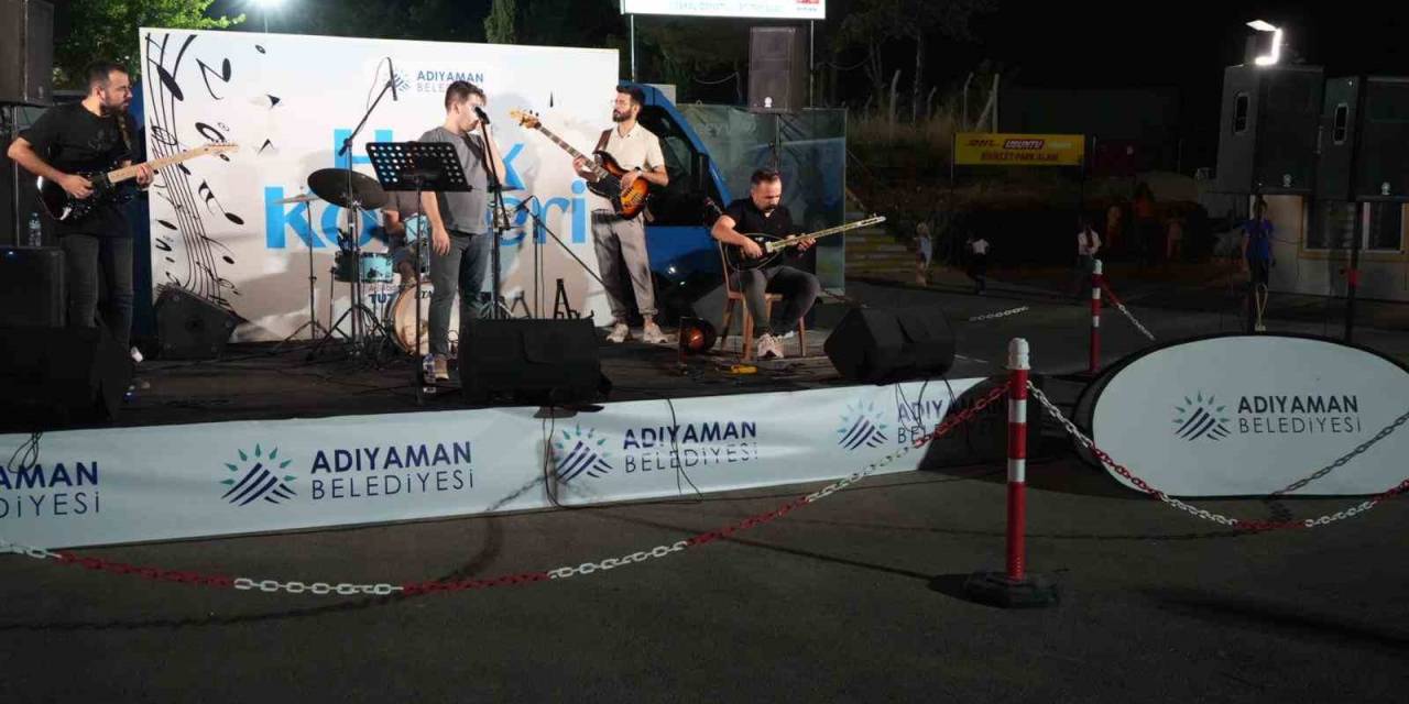 Adıyaman Belediyesinden Konteyner Kentte Konser