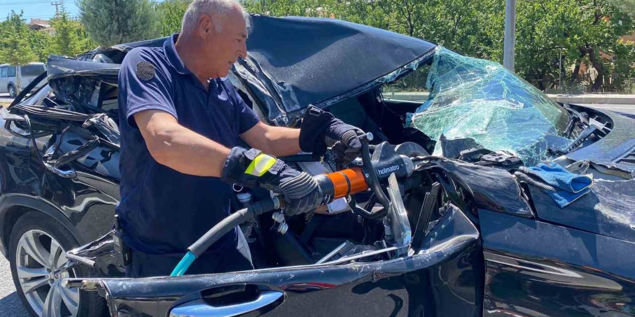 Malatya’da 1 Kişinin Öldüğü Kaza Kamerada