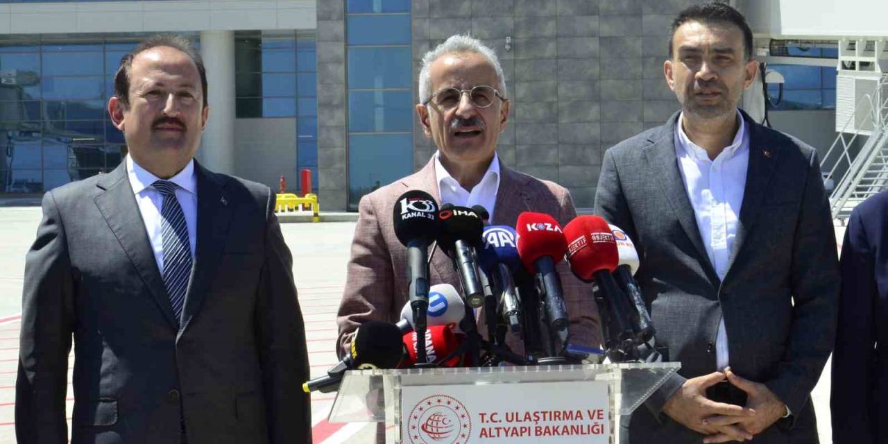 Bakan Uraloğlu: "Çukurova Uluslararası Havalimanımızın Resmi Açılışı 10 Ağustos’ta"