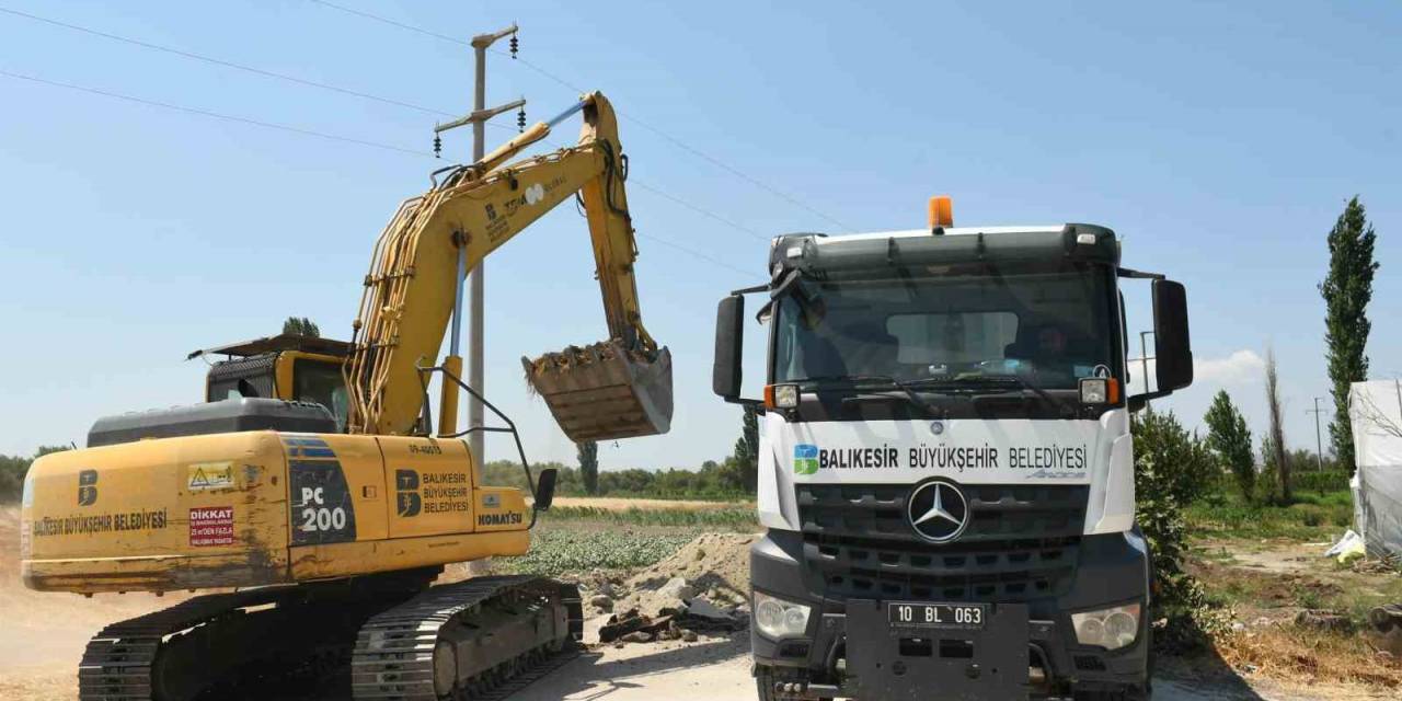 Balıkesir Büyükşehir, 4 Ayda 30 Kilometre Yol Yaptı