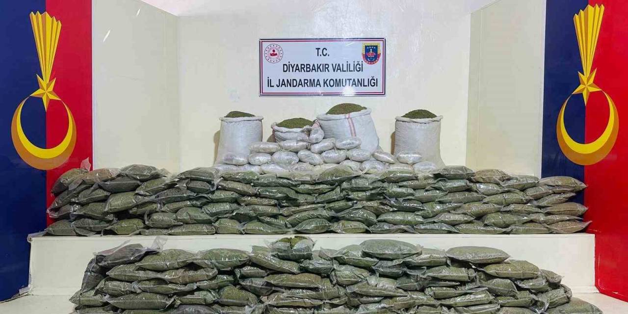 Lice’de 285 Kilo Esrar Ele Geçirildi