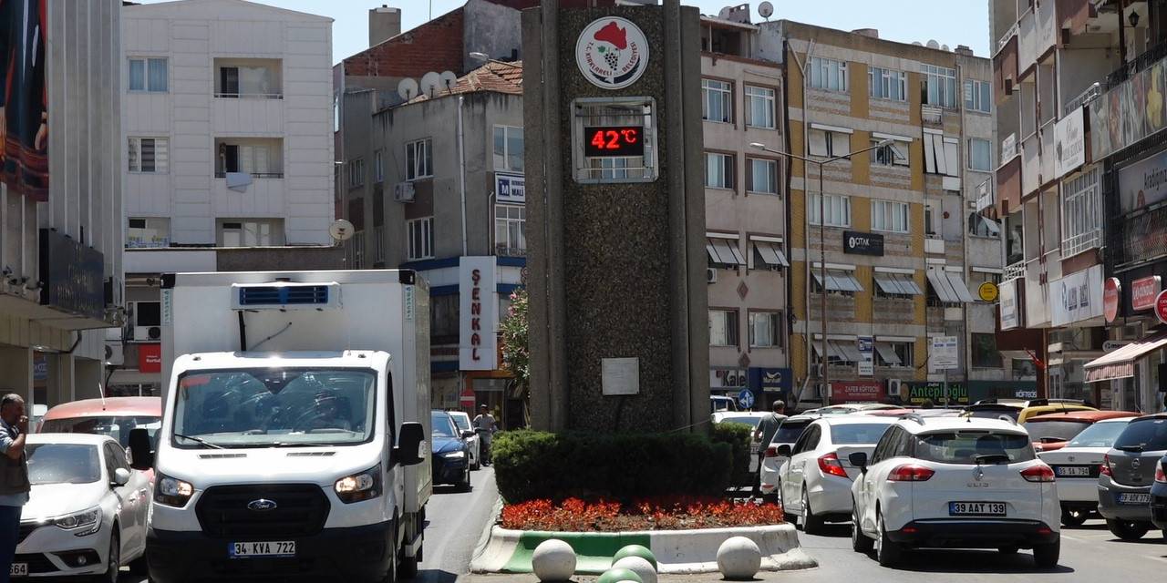 Kırklareli’nde Termometreler 42 Dereceyi Gösterdi