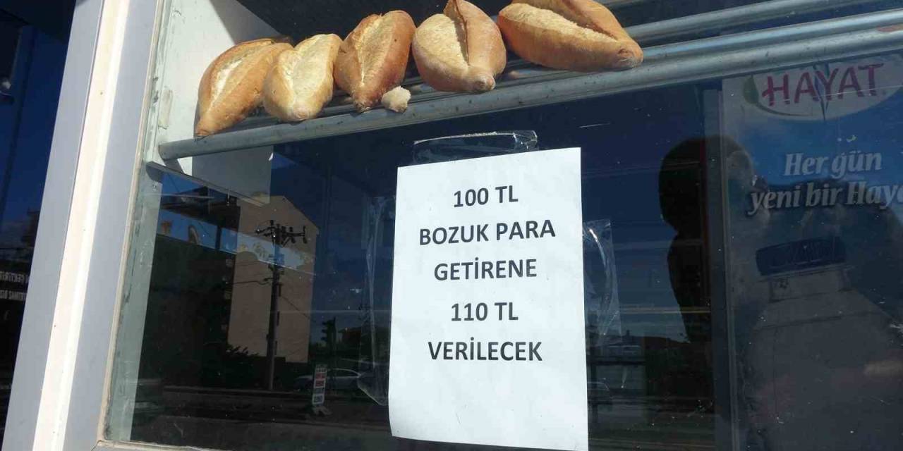 100 Lira Bozuk Para Getirene 110 Lira Veriyor, Duyanlar Oraya Koştu