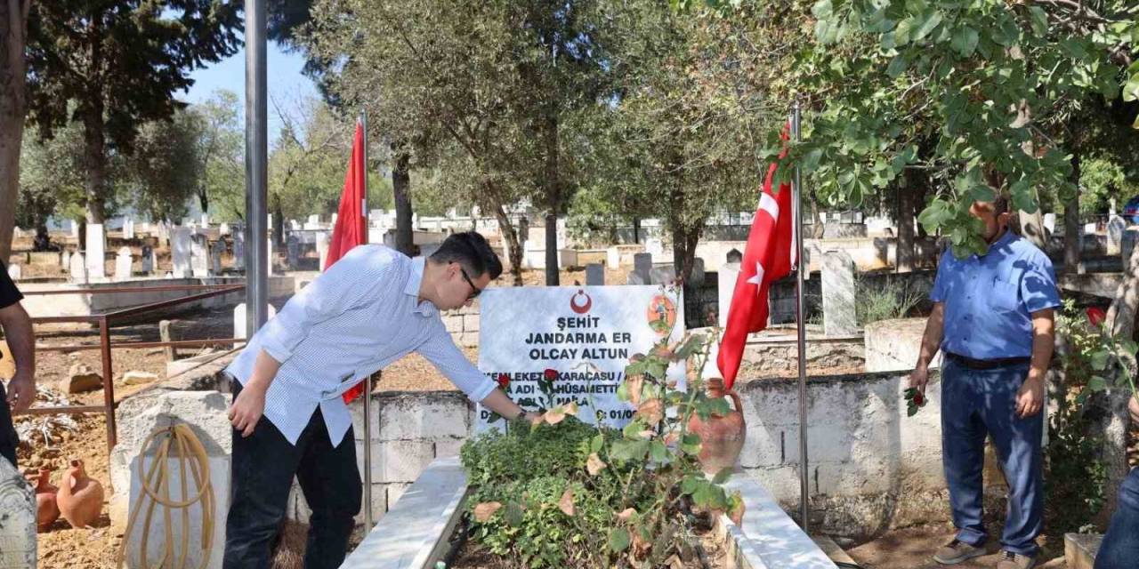 Şehit Jandarma Er Altun Mezarı Başında Anıldı