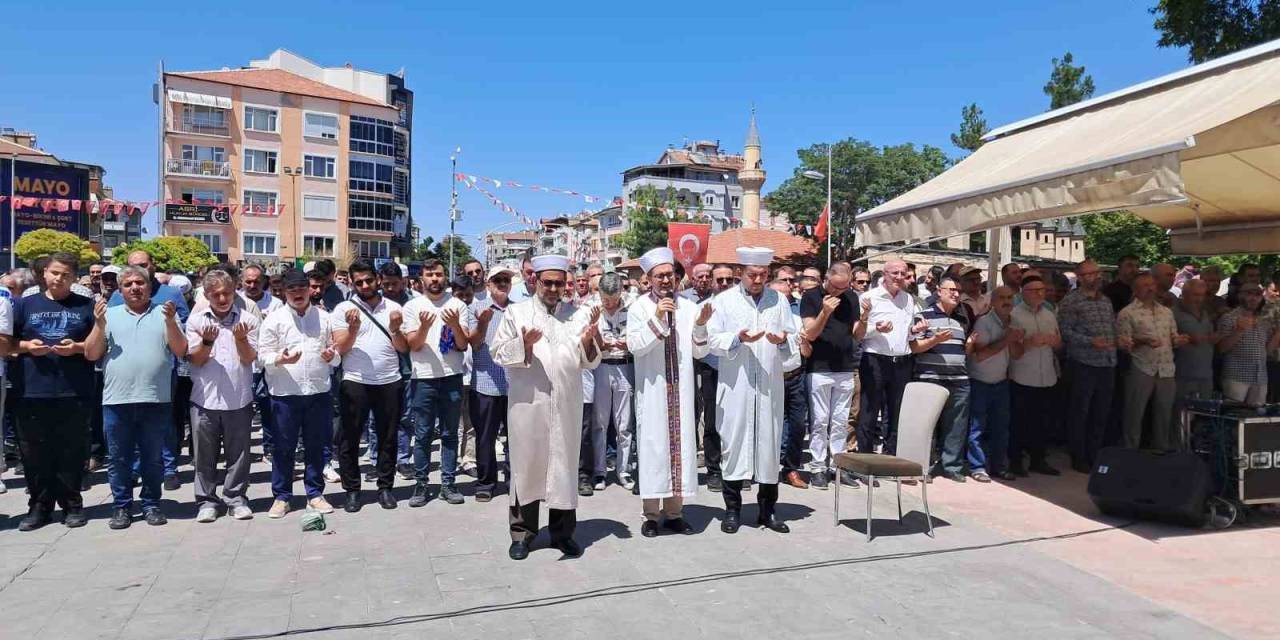 Karaman’da İsmail Haniye İçin Gıyabi Cenaze Namazı Kılındı