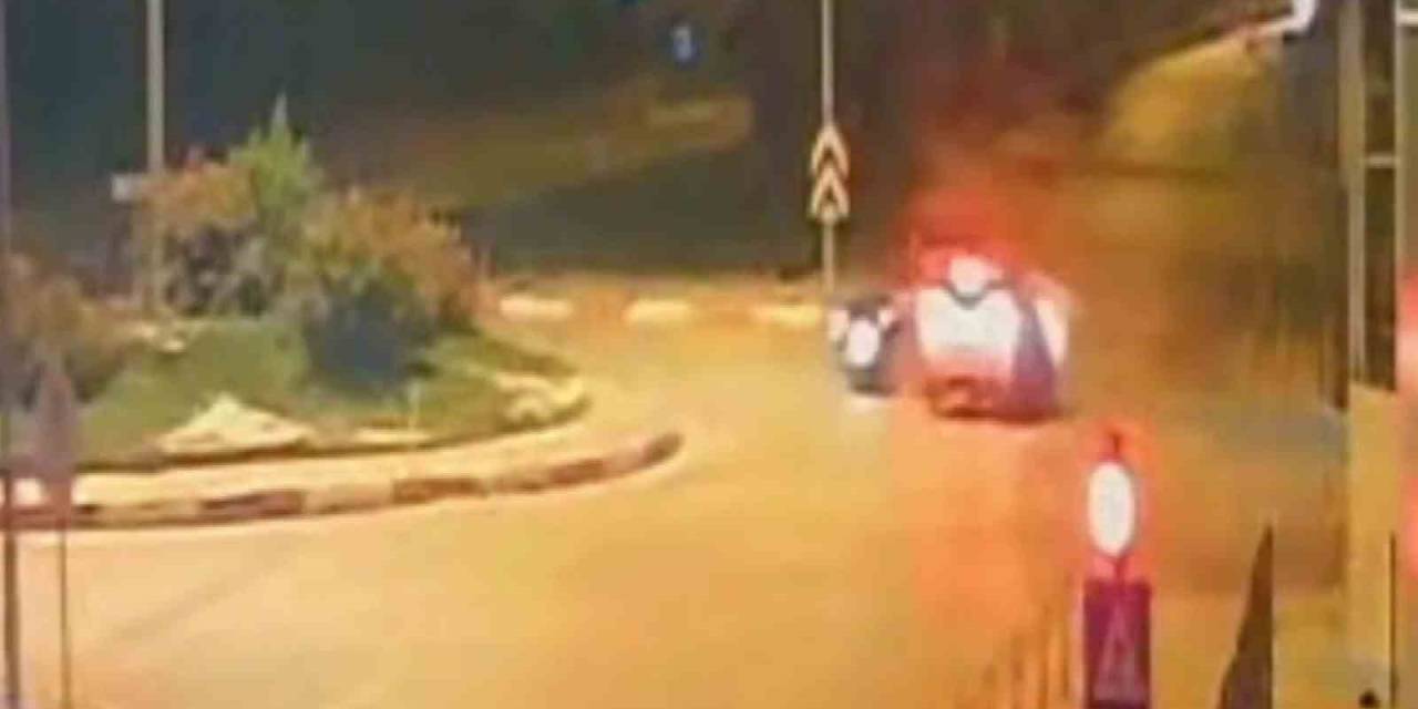 Karaman’da 1 Kişinin Hayatını Kaybettiği, 5 Kişinin De Yaralandığı Kaza Kamerada