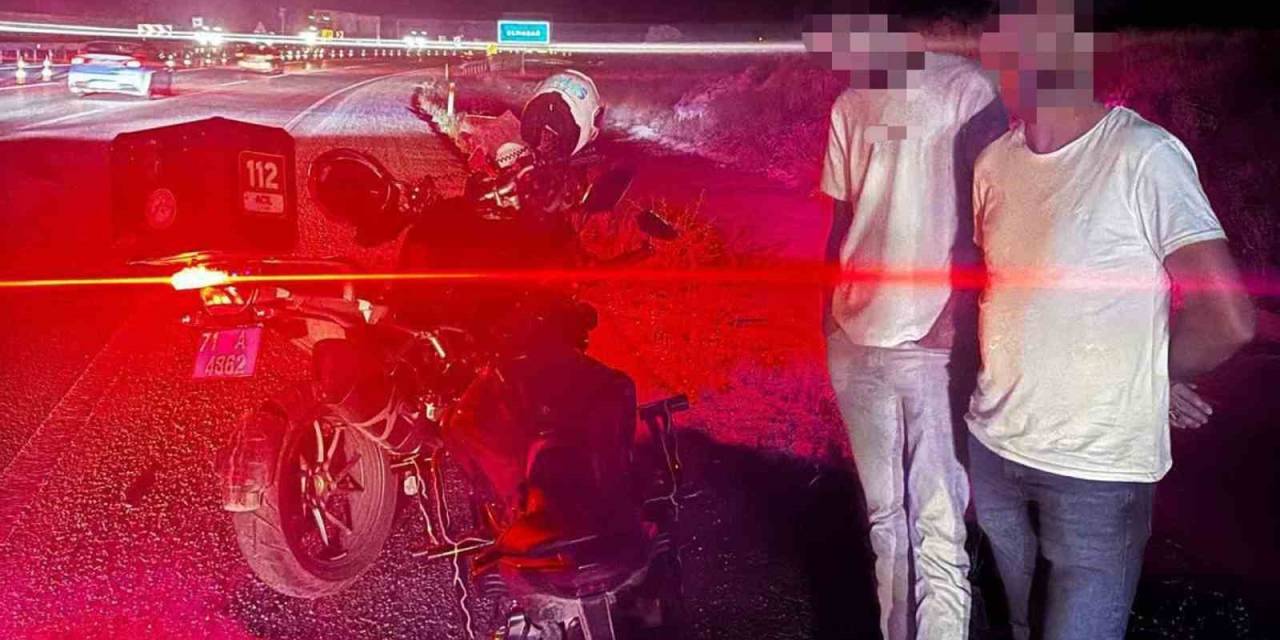 Polis Ekiplerinden Kaçan Motosiklet Sürücüsü Gözaltına Alındı