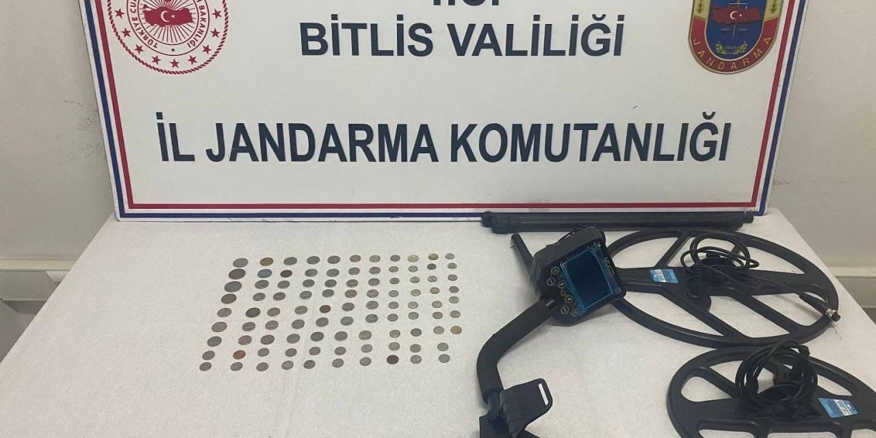 Bitlis’te 97 Adet Sikke Ele Geçirildi