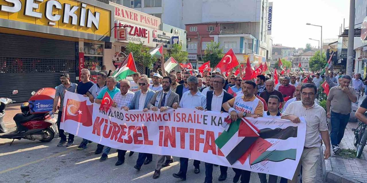 Osmaniye’de Binlerce Kişi Filistin İçin Yürüdü