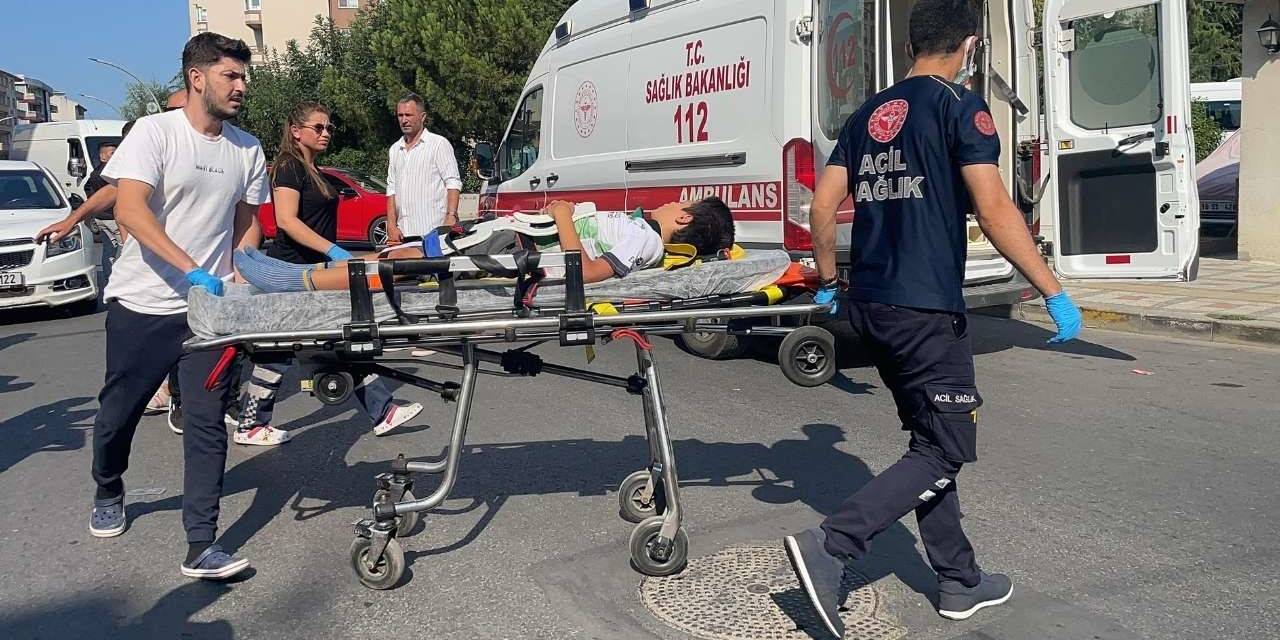 Kapaklı’da Karşıdan Karşıya Geçmeye Çalışan Çocuğa Otomobil Çarptı