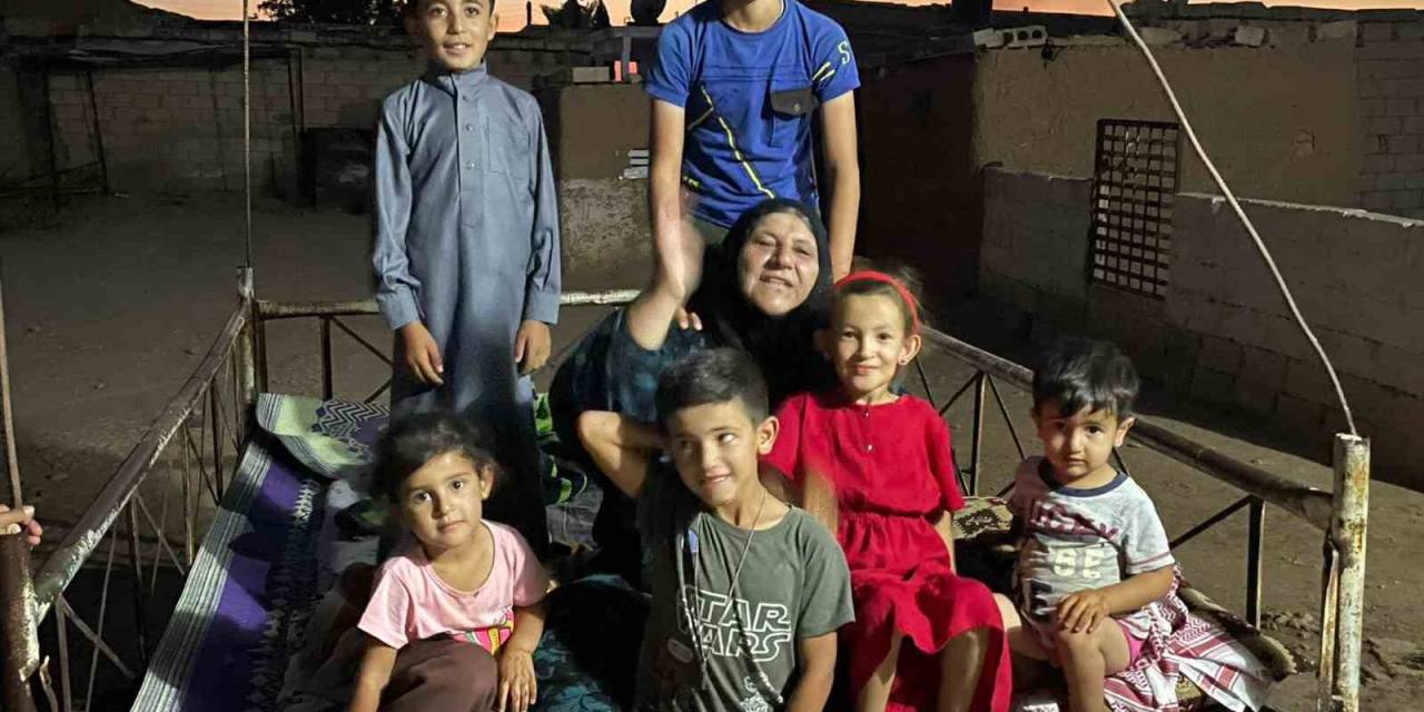 Gözü Yaşlı Anne İle Çocuklarının Arasındaki Dikenli Teller Kalktı