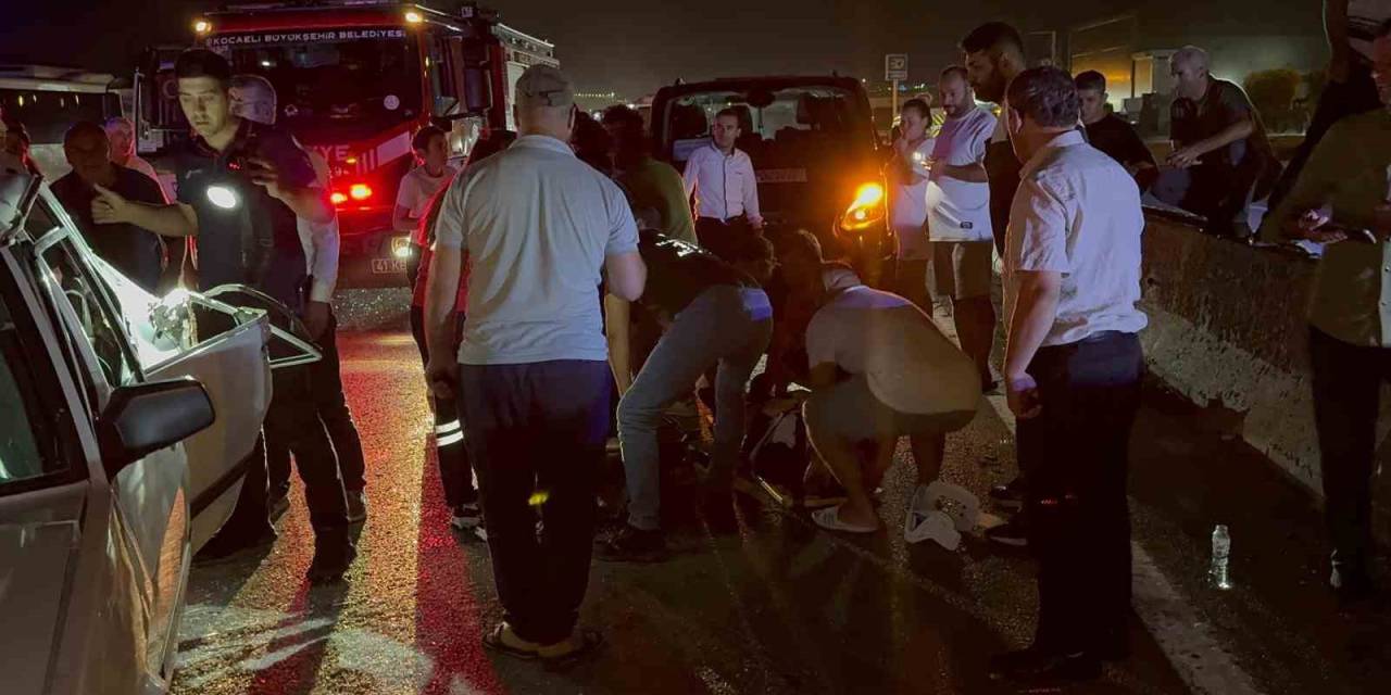 D-100’de Feci Kaza: 2’si Çocuk 5 Kişi Yaralandı