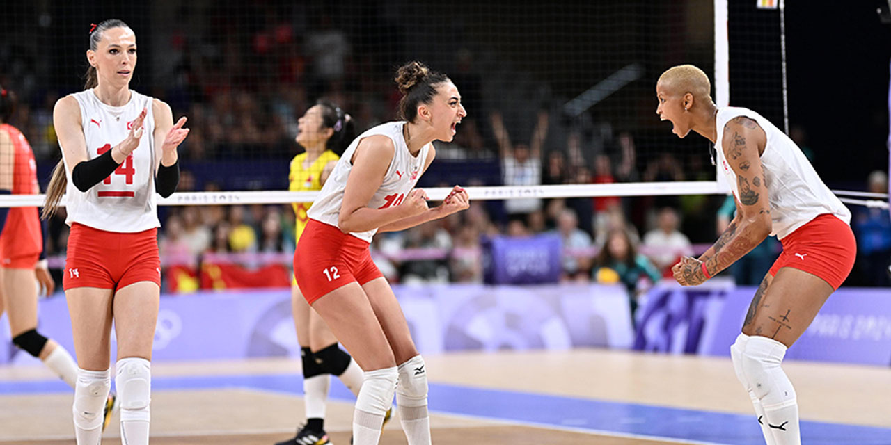 A Milli Kadın Voleybol Takımı, olimpiyat oyunlarında ilk kez yarı finale yükseldi