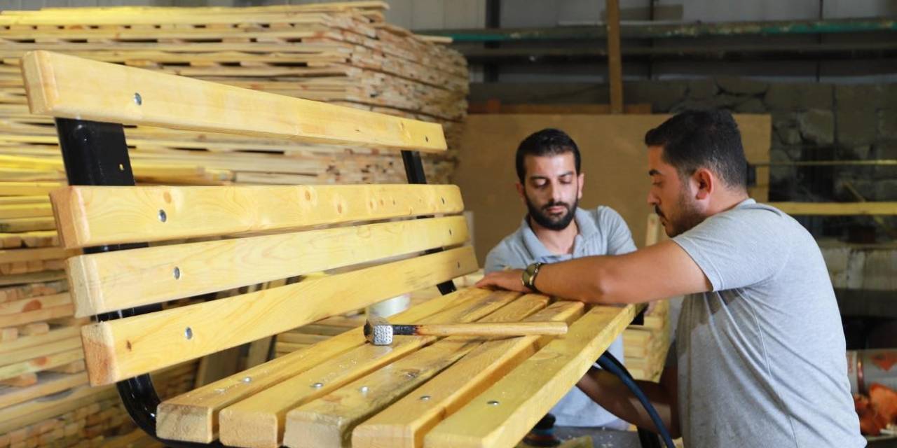 Ahşap İmalat Atölyesi Kent Mobilyaları Üretimine Devam Ediyor