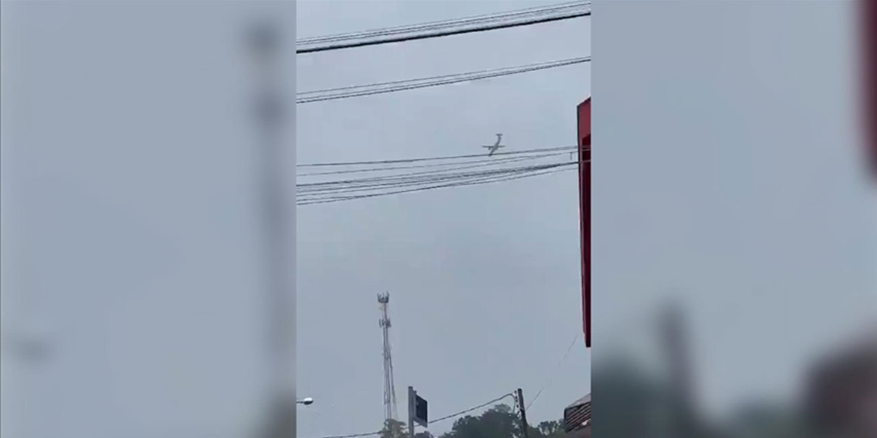 Brezilya'da 68 kişi kapasiteli yolcu uçağı düştü