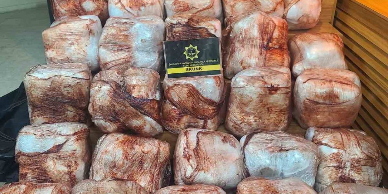 Şanlıurfa’da 223 Kilo Uyuşturucu Madde Ele Geçirildi: 4 Gözaltı