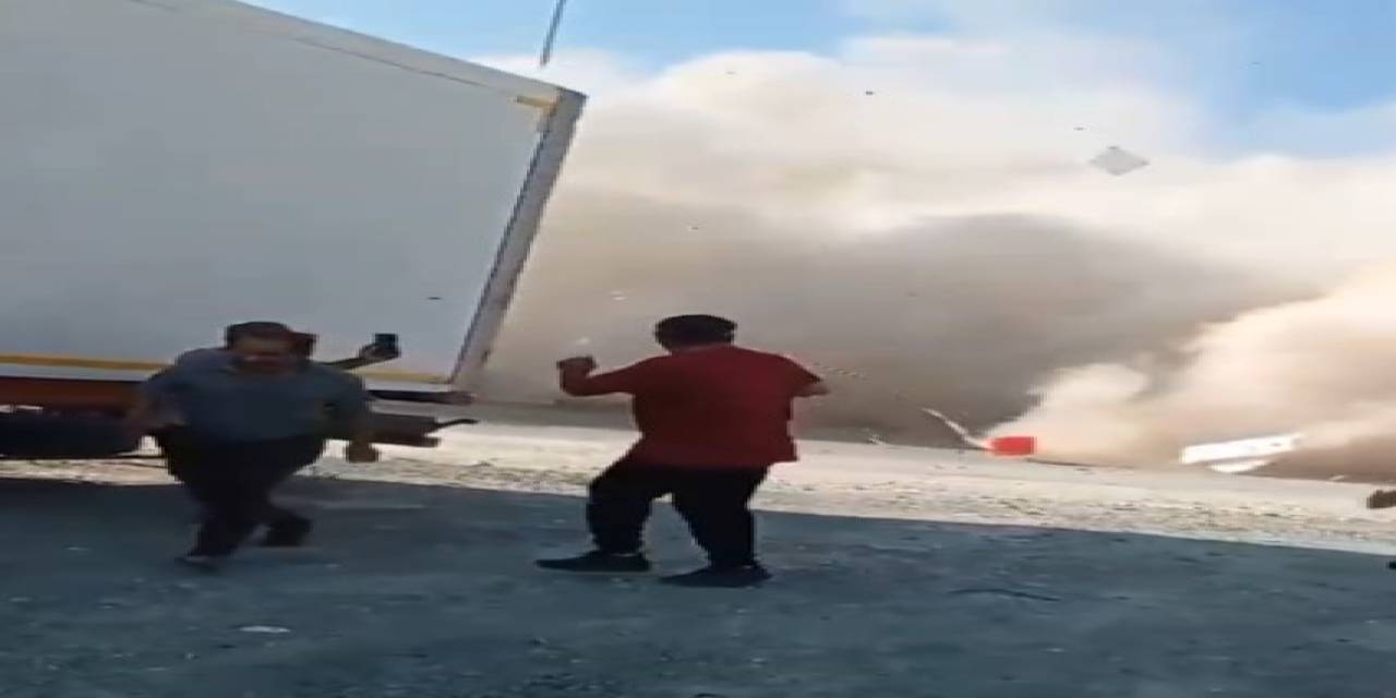 Yürekleri Ağza Getiren Yıkım Kamerada