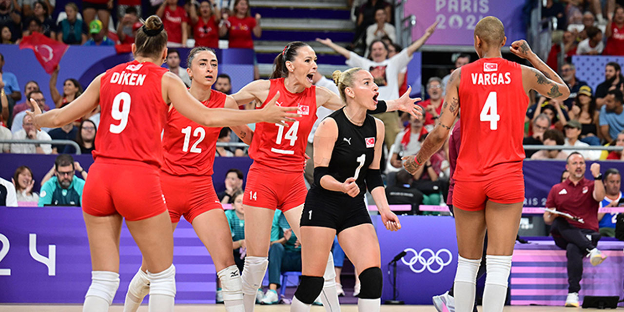 A Milli Kadın Voleybol Takımı olimpiyat 4'üncüsü oldu