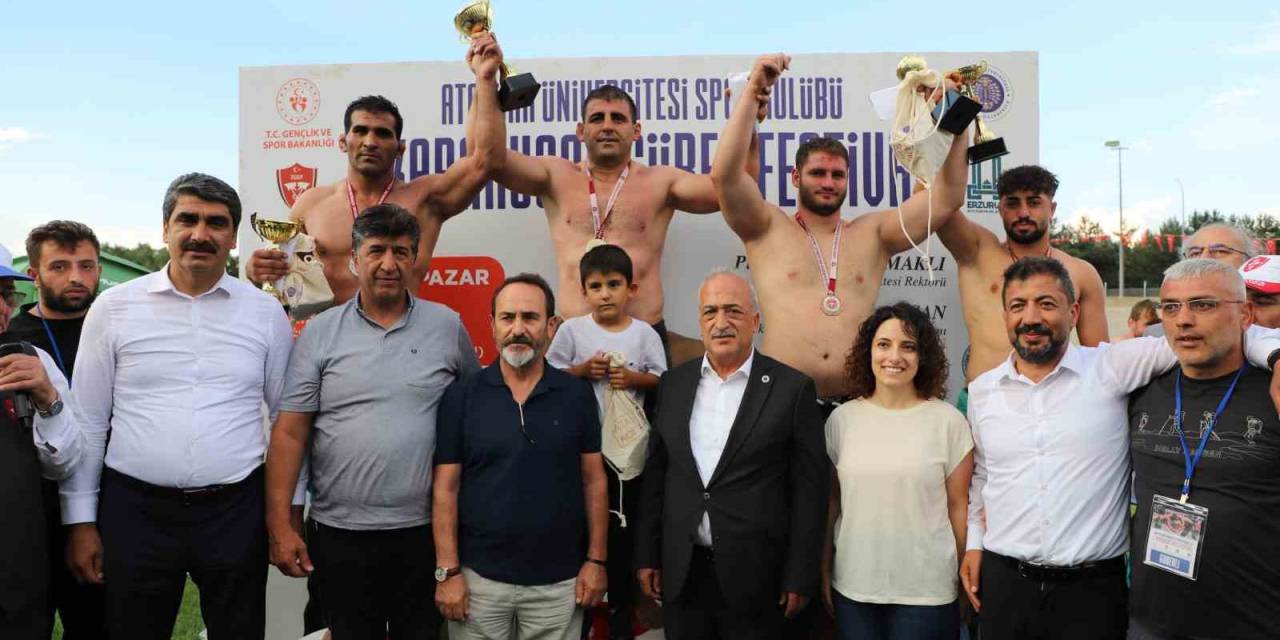 Karakucak Güreş Festivali, Atatürk Üniversitesi Ev Sahipliğinde Yapıldı