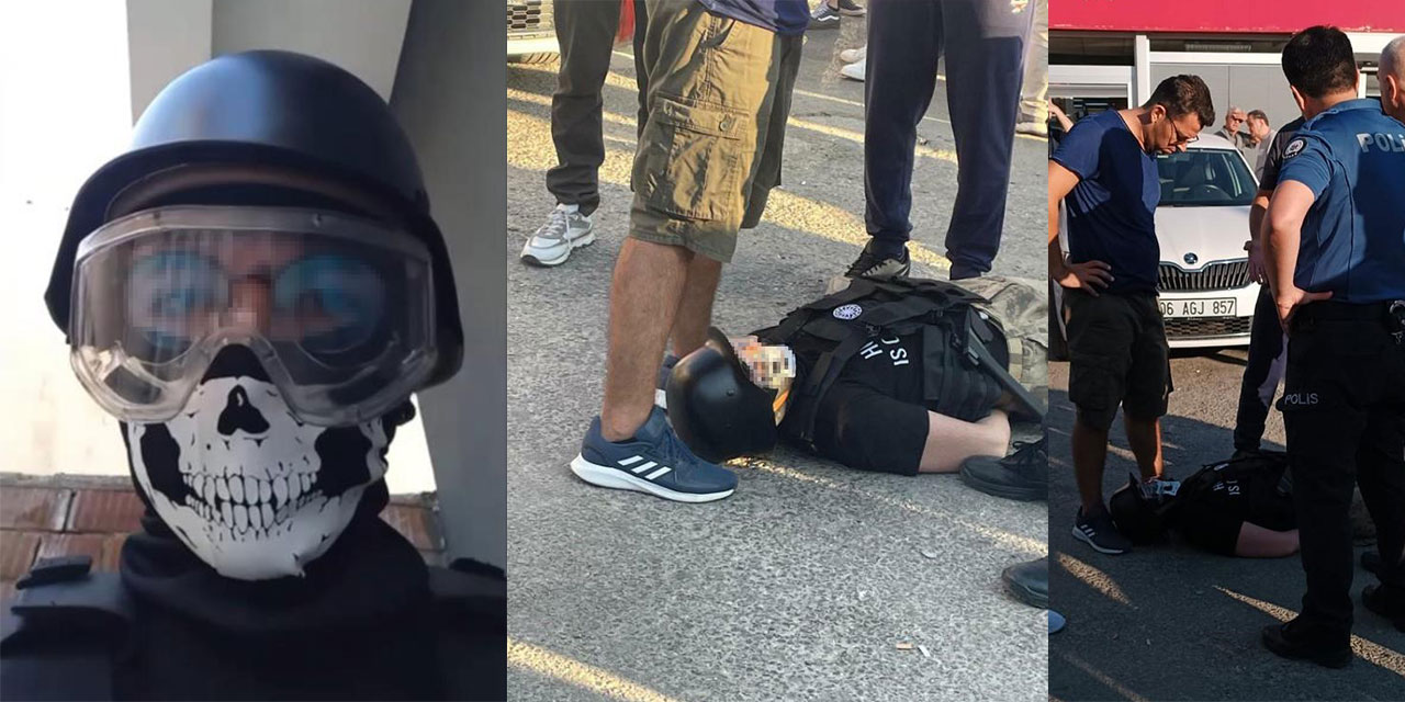 Kendini savaş oyununda zannetti çay bahçesindeki 5 kişiyi bıçakladı